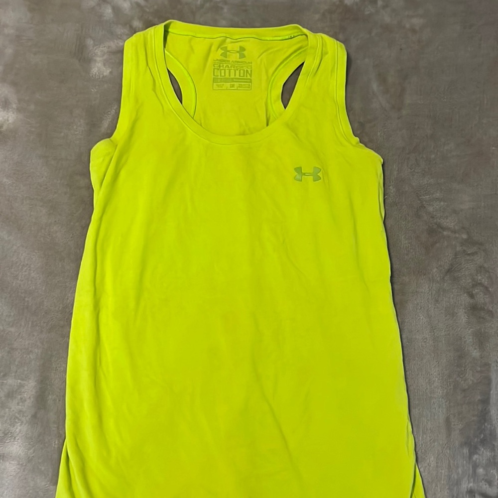 Under Armour Lime Green Workout Top